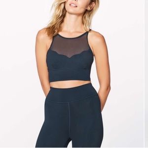 Lululemon black adore your core bra- NWOT